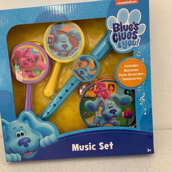 New Nickelodeon Blue's Clues & You Toy Music Play Set - Picture 3 of 6